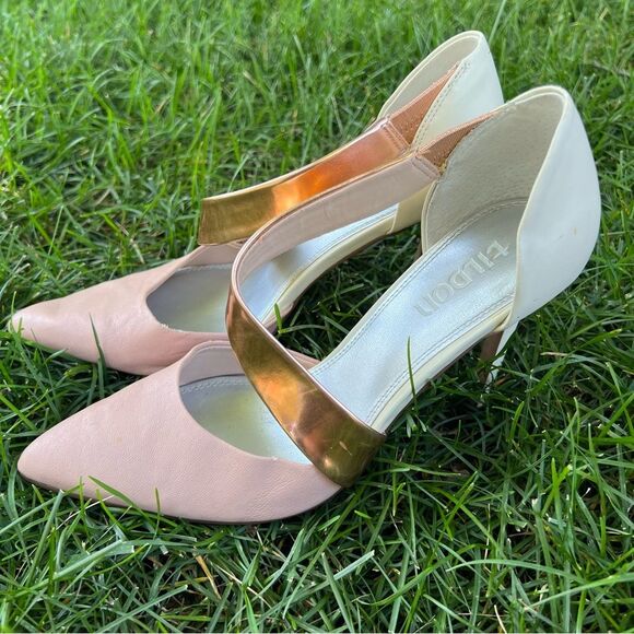 tildon Peach & Rose Gold 4” Stiletto Heels Size 9.5 - Picture 6 of 15